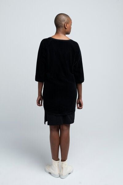 SHIPSHEIP HELEN - Damen Kleid in Samt-Optik aus Bio-Baumwolle