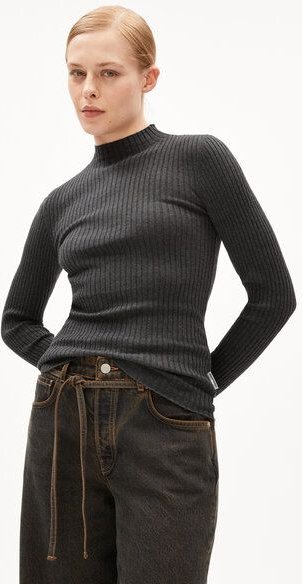 ARMEDANGELS ALAANIA Damen Pullover Slim Fit aus Bio-Baumwolle