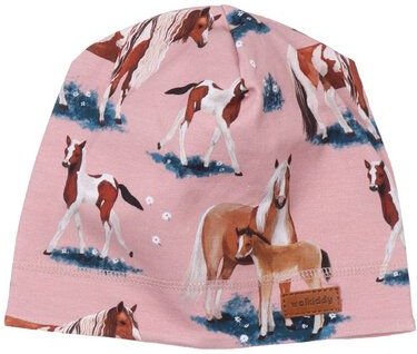 Öko-Baumwolle Beanie, Silver Pink - Fair & Nachhaltig, GOTS-Zertifiziert – Walkiddy
