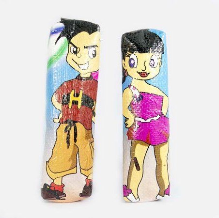 Himal Hemp HH Federpenal aus recycelten Reissäcken (Federtasche / Pencil Box)