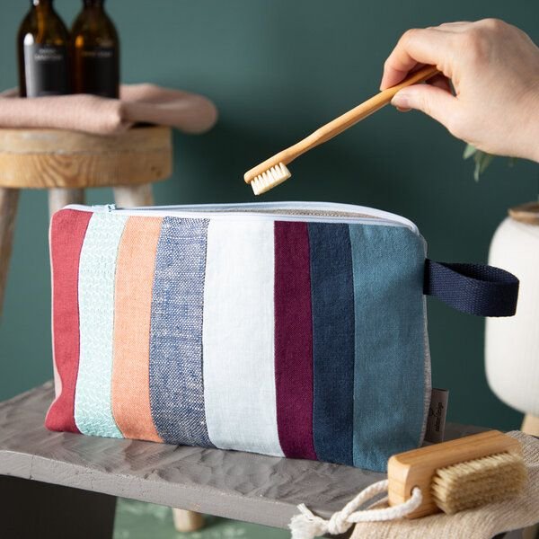 nahtur-design Nachhaltige Kulturtaschen | Leinen | verschiedene Farben