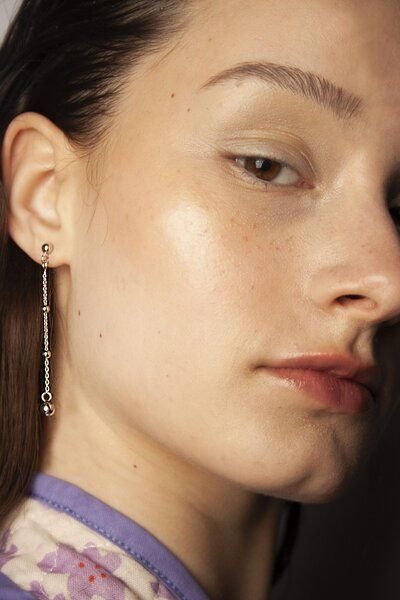 Ohrringe, Rhodiniertes recycelt 925er Sterling Silber Kiwistories Papayaa