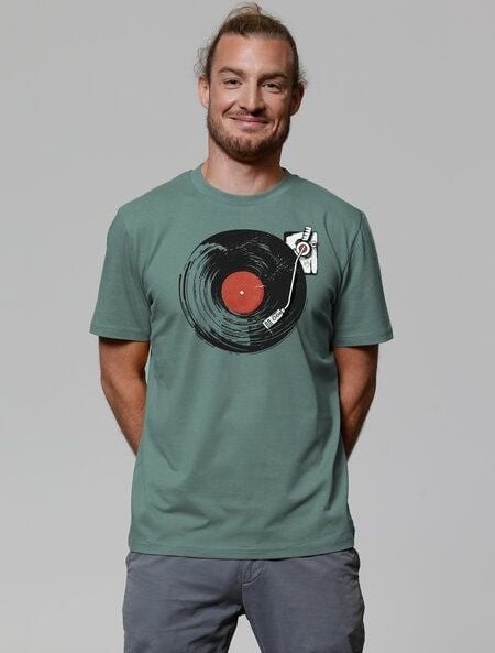 watapparel T-Shirt Unisex Schallplatte