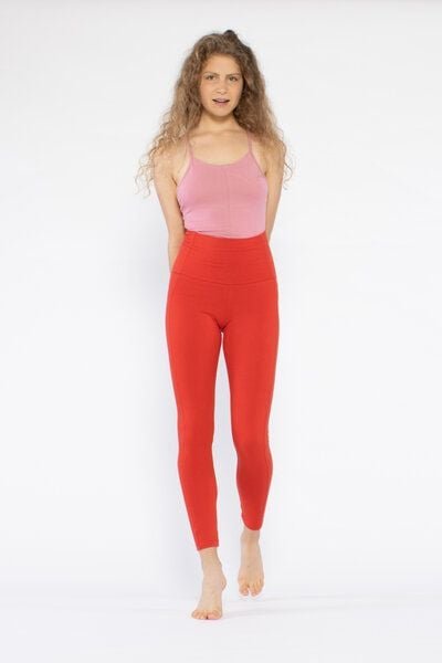 YOIQI Yoga Leggings aus Bio-Baumwolle mit hohem Bund