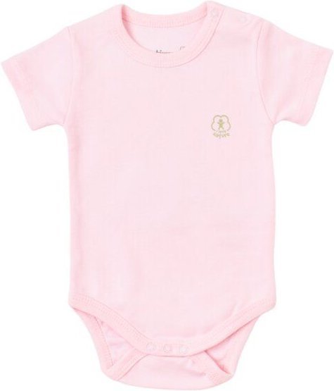 Thumbnail - Biorganic Baby Body 100% Bio-Baumwolle Basic Nature Kurzarmbody GOTS