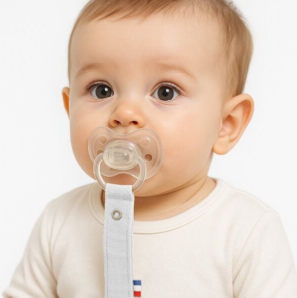 PAPATE Schnuller-Clip Bio-Baumwolle