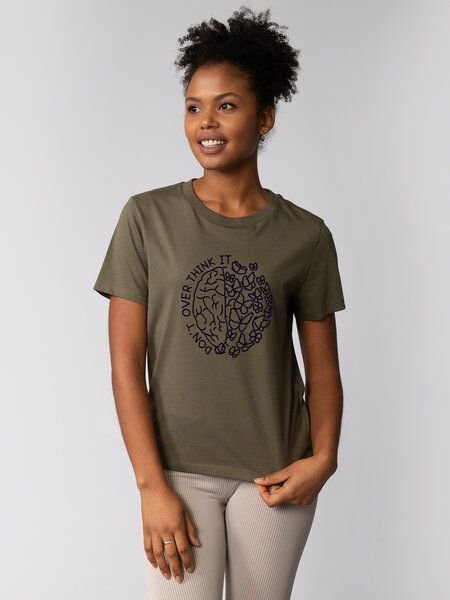 watapparel T-Shirt Frauen Don't overthink it