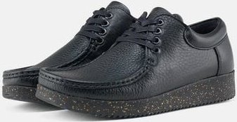 nature footwear Anna Sko Leather - Black