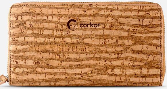 CORKOR KORK-BRIEFTASCHE FÜR DAMEN