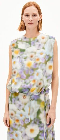 ARMEDANGELS NERAA GREEN GARDEN - Damen Top aus TENCEL Lyocell Mix