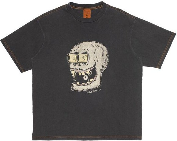 Nudie Jeans T-Shirt Koffe 8 Ball