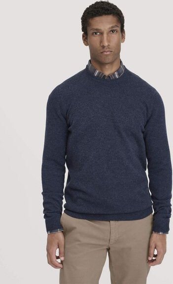 hessnatur Strick Pullover Regular aus Bio-Merinowolle mit Kaschmir