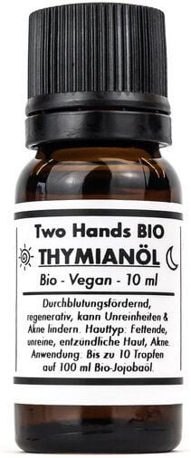 Two Hands BIO Thymianöl - Bio - Vegan - 10 ml