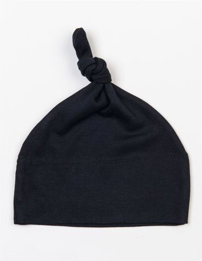 Babybugz Baby Mütze mit einem Knoten Vegan