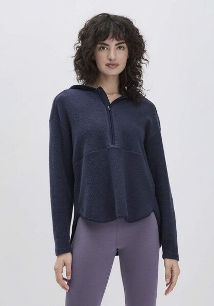 hessnatur Fleece Hoodie Relaxed ACTIVE LIGHT aus reiner Bio-Baumwolle