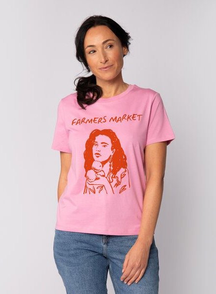 watapparel T-Shirt Frauen Farmers market