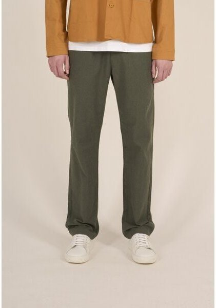 KnowledgeCotton Apparel Flanell Hose - Loose flannel pant - mit Bio-Baumwolle