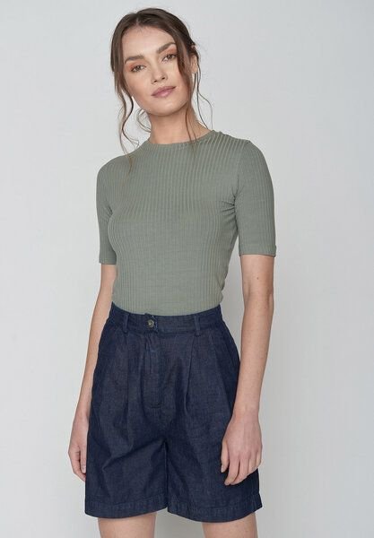 GREENBOMB Basic Lane - Sportliches Longsleeve aus LENZING TENCEL Mix / Fair & Vegan