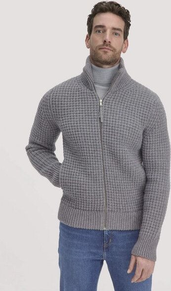 Thumbnail - hessnatur Strick Jacke Relaxed BETTER RECYCLING aus reiner Bio-Merinowolle