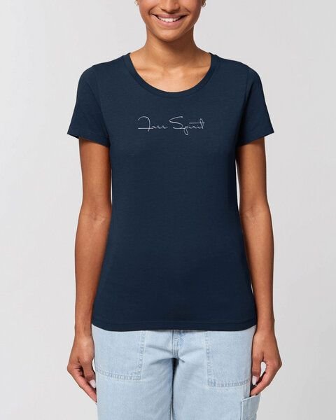 Human Family Bio Damen Rundhals T-Shirt "Amare - Free Spirit"