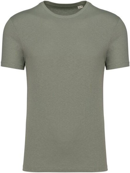 Greenspired Nachhaltiges Unisex-T-Shirt aus Biobaumwolle und Leinen
