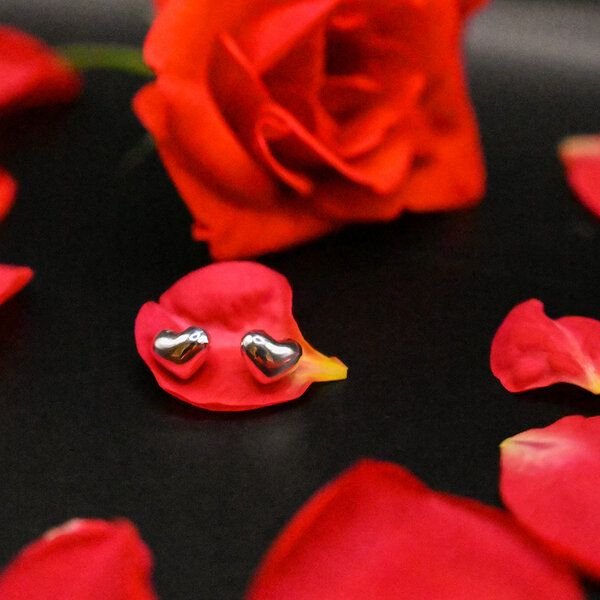 pakilia Ohrstecker "Corazón Puro"