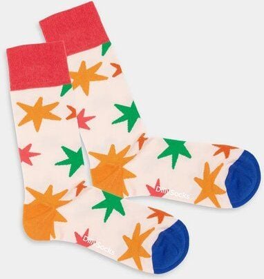 DillySocks Bunte Socken, Bio Baumwolle, Star Fusion
