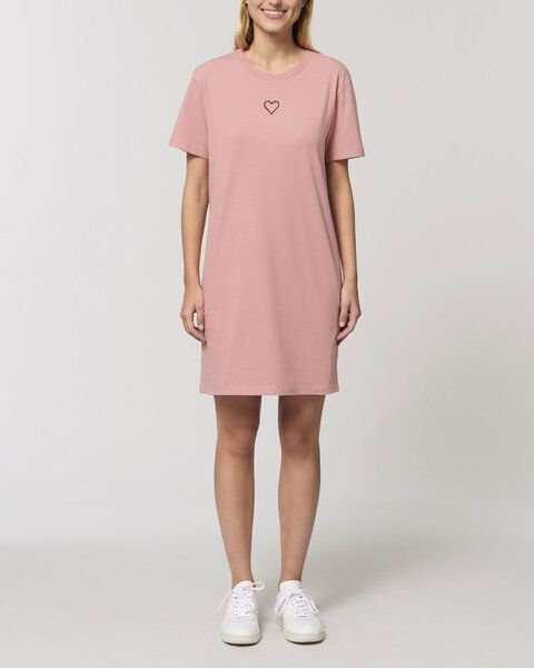 Human Family Kurzärmeliges Bio Damen T-Shirt-Kleid "Streetlove"