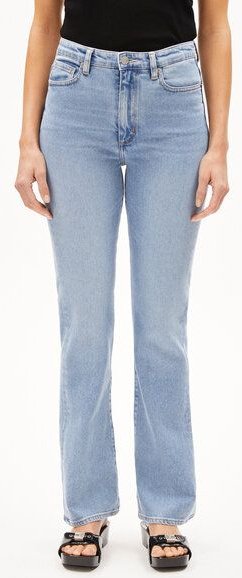 ARMEDANGELS LINNAA Damen Bootcut Jeans Bio-Baumwoll Mix Comfort-Stretch