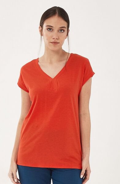 ORGANICATION T-Shirt aus Tencel- Bio-Baumwolle-Mix