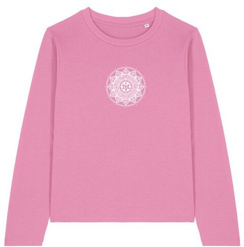 Brandless Basic Bio Damen Longsleeve Anahata Chakra 180 g/m² XS - XXL