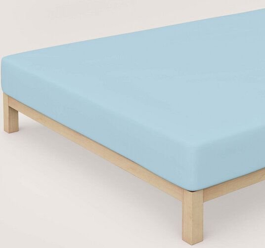 Thumbnail - Schlafgut Spannbettlaken Pure - 95% Biobaumwolle, 5% Elasthan - Matratzenhöhe von 18-35cm