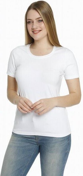 Bruno Barella Damen T-Shirt 3er Pack – GOTS-zertifiziert aus Bio-Baumwolle aus der Ägäis (Schwarz, Rot, Weiß)