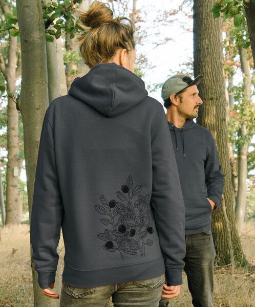 Cmig Unisex Hoodie Blaubeere für Damen & Herren