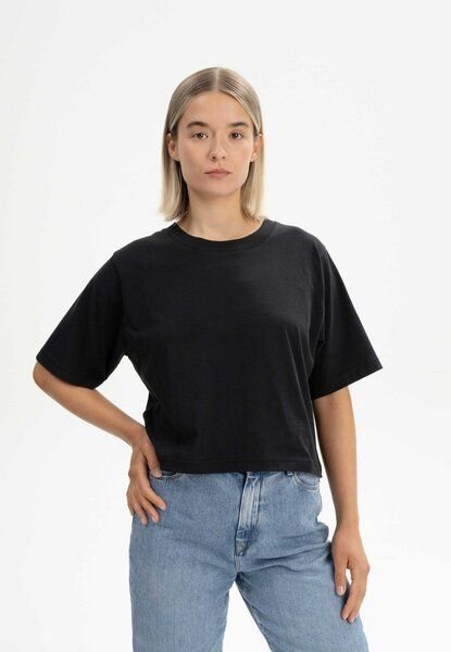 Thumbnail - Cropped T-Shirt Style DESNA | von MELA | Fairtrade & GOTS zertifiziert