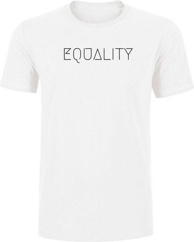 Human Family Schweres Herren T-Shirt - Rolls "Equality" aus Bio-Baumwolle