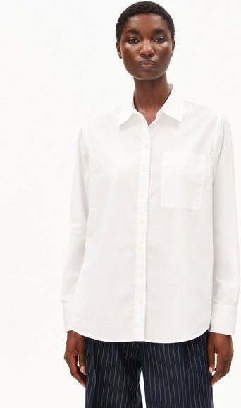 ARMEDANGELS LOOSE POPLIN Damen Bluse aus Bio-Baumwolle