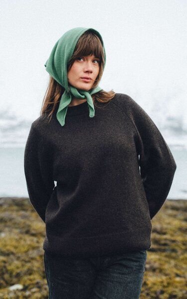 Kopyto BARIBAL - Damen Oversize Boxy Stickpullover aus Merino-wolle RWS- zertifiziert