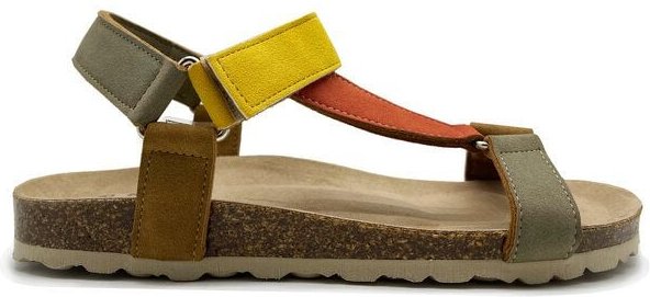 Vegane "thies ® Eco Bio Trek" Sandale aus recycelten Flaschen