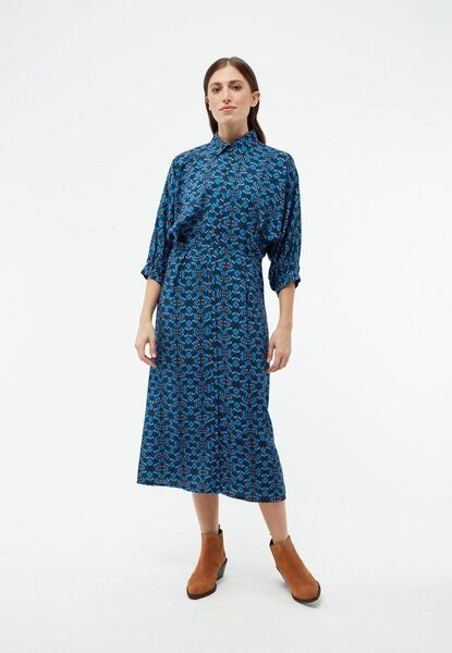 Givn Berlin Tailliertes Kleid GBNATALINA aus LENZING ECOVERO mit dekorativen Falten