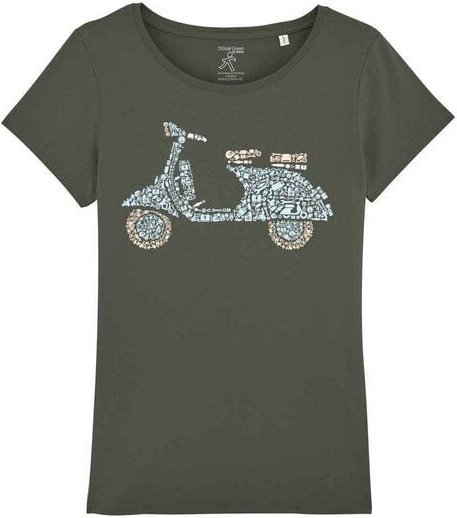 YTWOO T-Shirt Patchwork Roller