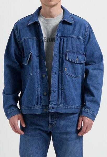MUD Jeans Benny Denim Jacket - Medium Stone
