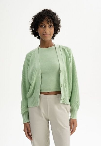 Rippstrick Cardigan BHUMA | von MELA | Fairtrade & GOTS zertifiziert