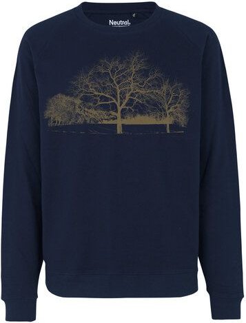 Peaces.bio - handbedruckte Biomode Sweatshirt Landscape Unisex