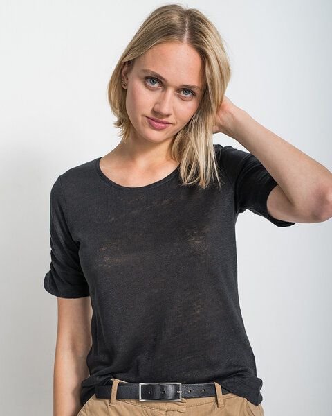 Alma & Lovis Leinenshirt mit Ärmelraffung | Linen Shirt