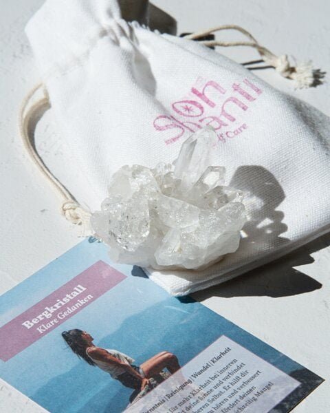 Oh Shanti Bergkristall Stufe