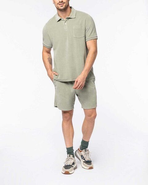 Thumbnail - YTWOO Terry Towel Herrenshorts aus Bio-Baumwolle/recyceltem PET | Made in Portugal