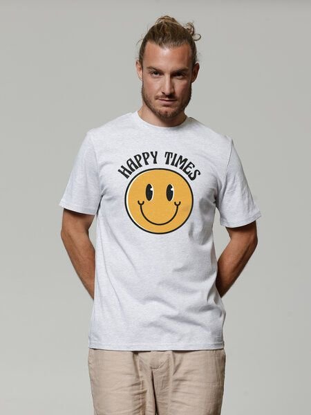 watapparel T-Shirt Unisex Happy times smiley emoji