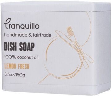 TRANQUILLO Feste Spülseife für die Küche vegan (SEI159, SEI160)