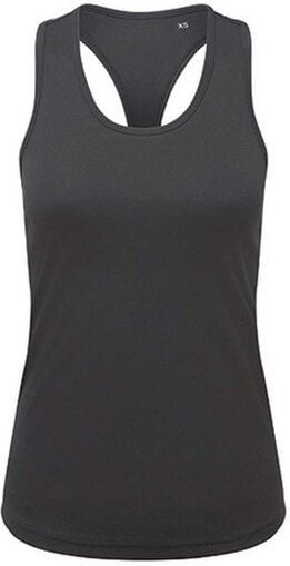 TriDri® Recycled Stretch Tank Top High Impact Recycled Performance Slim Racer Back Vest Ringerback